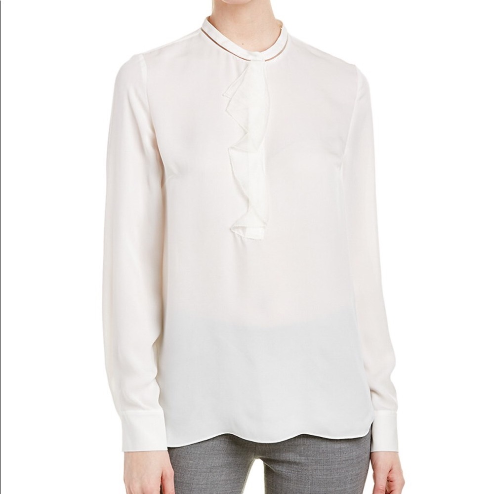 Elie Tahari 100% silk blouse